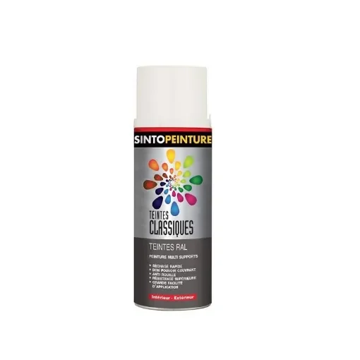 Sinto - Gloss White Spray Paint 400ml - 921010 product image