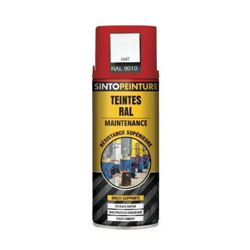 Sinto - 400ml Matt White Spray Paint - 921010 product image