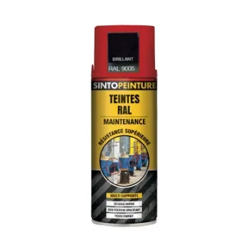 Sinto - Glossy Black Spray Paint 400ml - 920375 product image