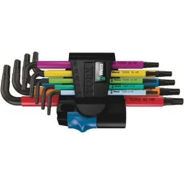 Wera - 967/9 TX BO Multicolour Angle Wrench Set - 05024335001 product image
