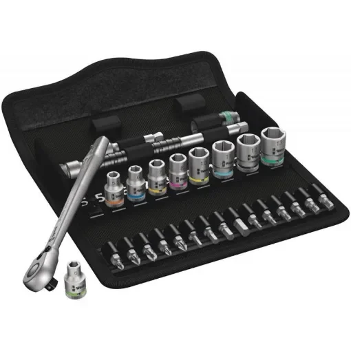 Wera - 1/4" Metric 28-Piece Ratchet Set - 05004018001 product image