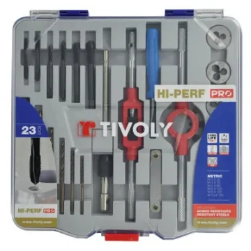 TIVOLY - M3/M10 Tap and Die Set - Precision Metric Tools product image