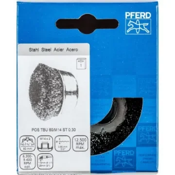 PFERD - Crimped Wire Cup Brush 60mm M14 - 43468902 product image