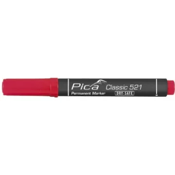 PICA - Classic Permanent Marker Chisel Tip Red - 521/40 product image