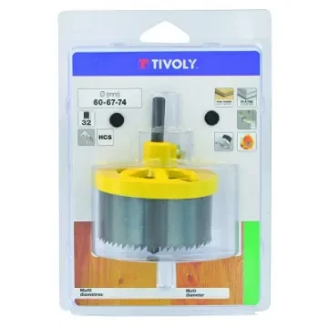 TIVOLY - Carbon Steel Hole Saw Set (28-75 mm) - XT50522052014 product image