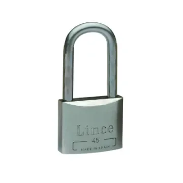 LINCE - Nautic Brass Long Shackle Padlock - 45mm product image