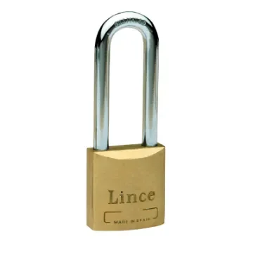 LINCE - Brass Padlock with Hardened Steel Shackle - 301-40 product image