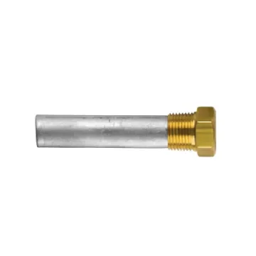 TECNOSEAL - Anode Candle 12.5mm Zinc with Brass Cap - product image