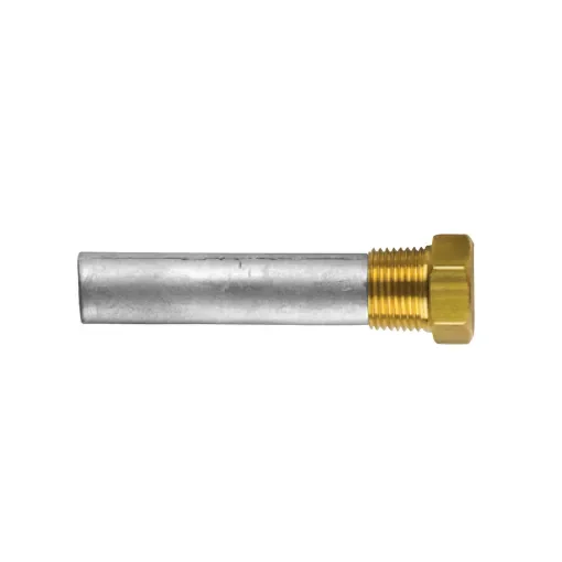TECNOSEAL - Anode Candle 12.5mm Zinc with Brass Cap - product image