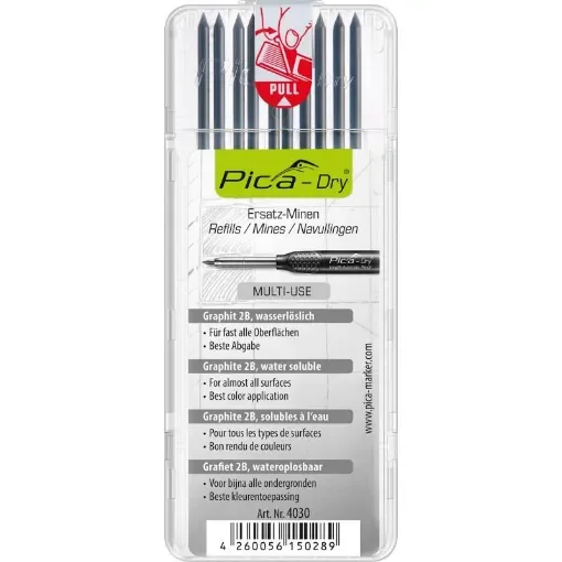 PICA - DRY Refill Pack of 10 Graphite Leads - PICA4030 product image