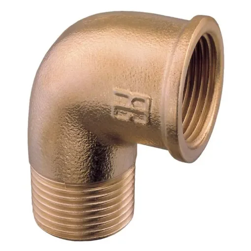 Guidi - Brass 90° Male-Female Elbow Fitting - 17.561.08 product image