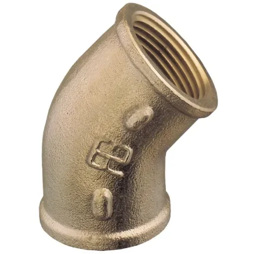 Guidi - 45° Brass Elbow Fitting - 0120B product image
