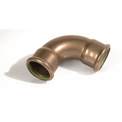 Raccorderie Metalliche SpA - 90° Female/Female Elbow Press Fitting - Cupronickel 90/10 product image