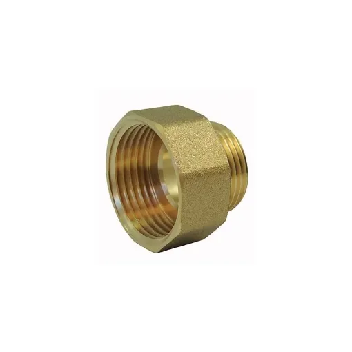 Legines - 1/4" Female NPT to 1/8" Male NPT Brass Reducing Adapter product image