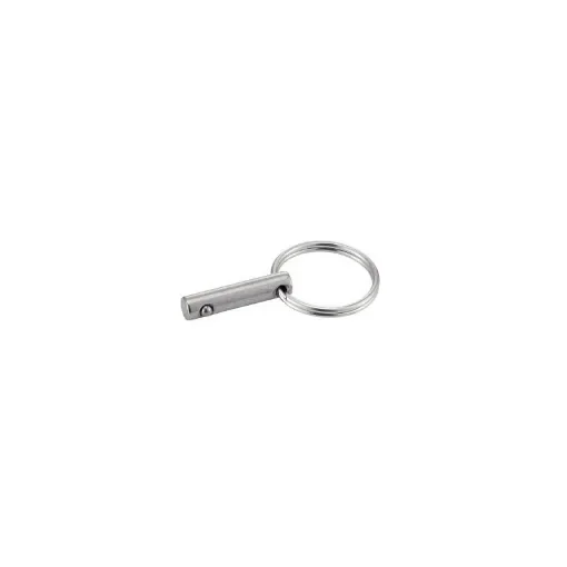 Stainless Steel Ball Pin with Ring, 5mm Diameter product image