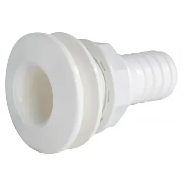 Osculati - White Plastic Hull Pass-Through Fitting 1/2" Spigot - 17.322.01 product image