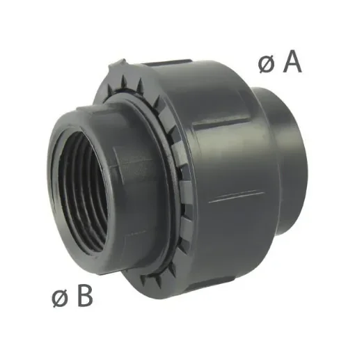 Profec - PVC Union Coupling 16mm x 3/8" Male Thread - 0100363M product image