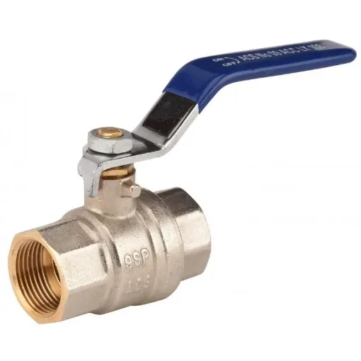 Homewerks Worldwide - 1/4 Turn Chrome Brass Female Ball Valve - 116-2-14-14 product image