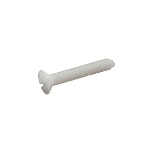 Acton - DIN 963 Nylon 6.6 Slotted Countersunk Head Screws - 82100 product image