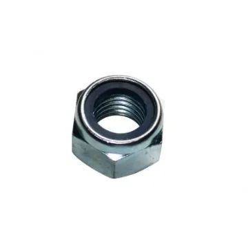 DINMARK - Hexagon Nut with Nylon Insert, Zinc Plated - DIN 985 product image