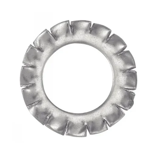 Zinc-Plated Fan Washer AZ (DIN 6798 A, NFE 27624, UNI 8842) product image