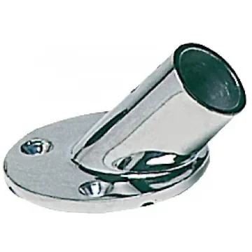 Osculati - 45° Round Balcony Connector for 22 mm Tubes - 41.127.00 product image