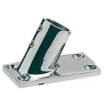 Osculati - Rectangular AISI316 Stainless Steel Base Plate 60° - 41.132.22 product image