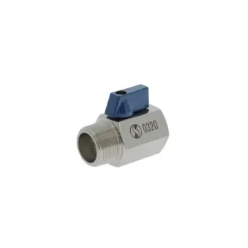 Tameson - Mini Stainless Steel Ball Valve - BL2SH-MM-63-MF-038 product image