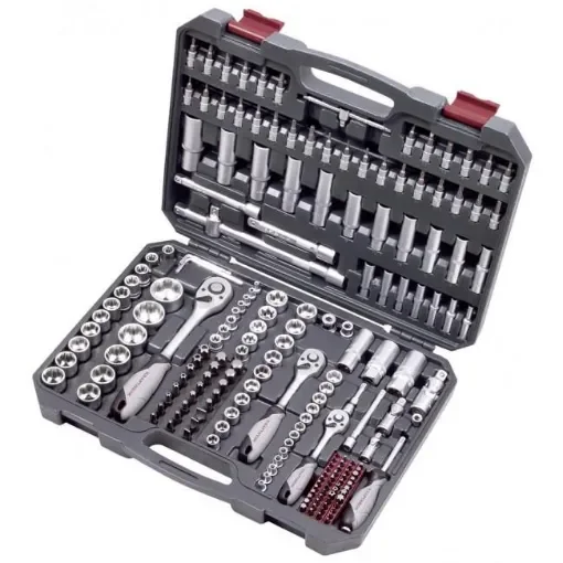 Kraftwerk - 200-Piece Socket Set with 1/4", 3/8", 1/2" Drives - 204.104.800 product image