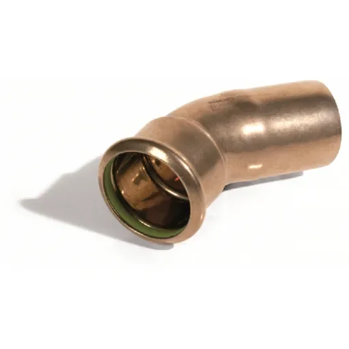 MarinePRES - 45° Copper Elbow Fitting Male/Female product image