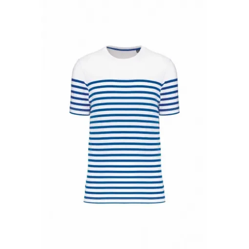 Fendress - Embroidered Organic Cotton Striped T-Shirt for Men product image