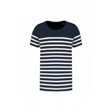 Fendress - Embroidered Organic Cotton Children's Striped Top product image