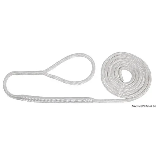 Osculati - High-Strength White Mooring Line with Eyelet - 06.444.30 product image