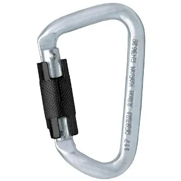KRATOS SAFETY - Automatic Aluminium Carabiner 1/4 Turn Lock - FA5030222 product image