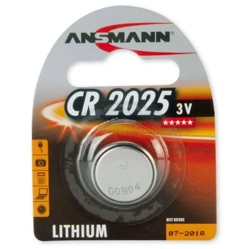 ANSMANN - CR2025 3V Lithium Coin Cell Battery - 5020142 product image