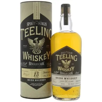 Teeling Irish - Single Cask 15 Year Old Whiskey - #6210 product image