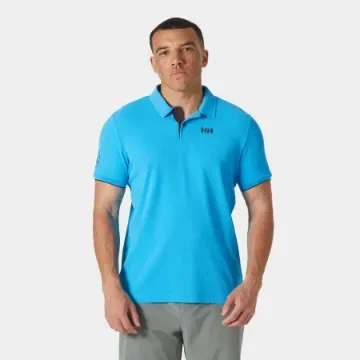 Helly Hansen - Ocean Polo 2.0 Cyan Men's Sailing Polo product image