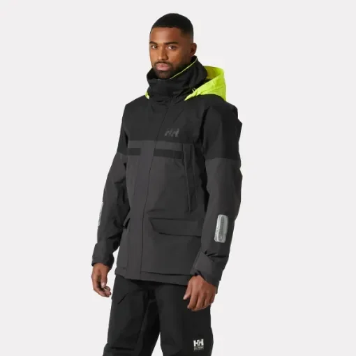 Helly Hansen - Men's Coastal Quarter Jacket PIER 4.0 Ebony product image