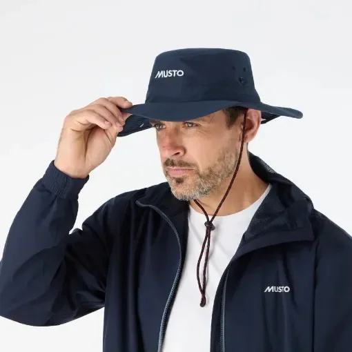 MUSTO - Men's Sailing Hat UPF 40 True Navy product image