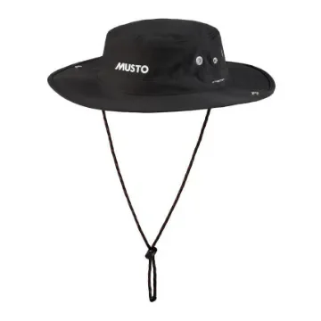 MUSTO - Men's Sailing Brimmed Hat Black - UPF 40 Protection product image