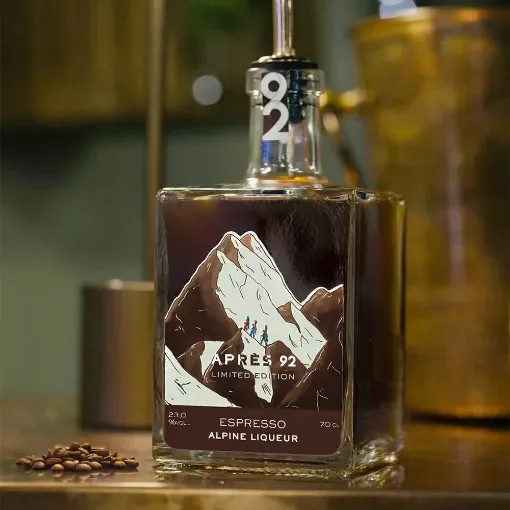 L'Esprit des Alpes - Limited Edition Espresso Alpine Liqueur product image