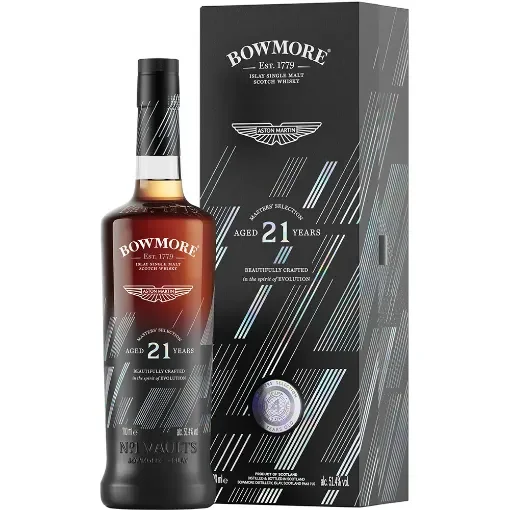 Bowmore - 21 Year Old Single Malt Scotch Whisky - Aston Martin Masters Selection product image