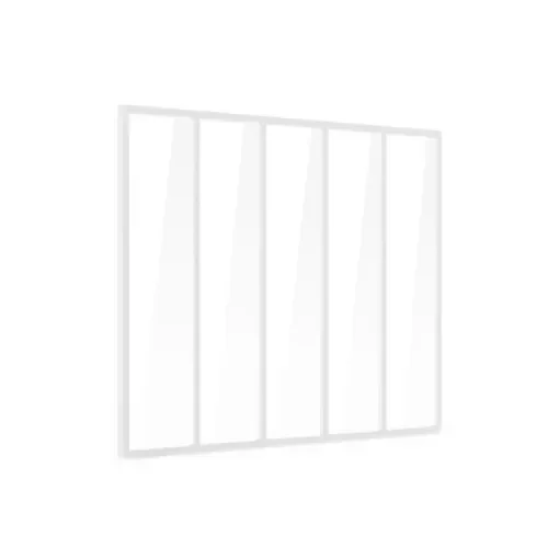 Verriere - Indoor Aluminium Skylight 5 Panes - 35-V5C-173-123-9016FT product image