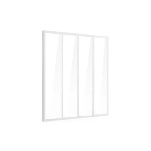 Verriere - Indoor Aluminium Skylight 4 Panes - 35-V4C-139-123-9016FT product image