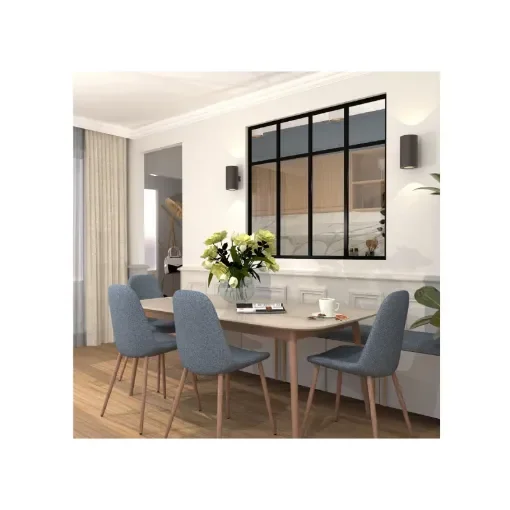 Verriere - Indoor Aluminum Skylight 4 Panes Black - V4-4T-C-9005 product image