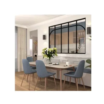 Verriere - Indoor Aluminium Glass Partition - V5-2A3T-C-9005 product image