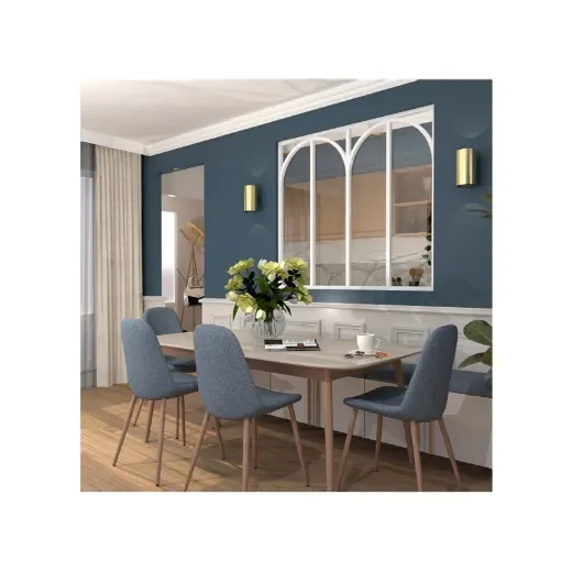 Verriere - Interior Aluminum Skylight 4 Panes with Arches - V4-4A-C-9016 product image