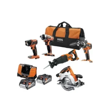AEG - Artisan 5 Tool 18V Pack with 2 Batteries - 4935471820 product image