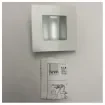 BCM - Recessed Spotlight White Square Stainless Steel - 3259/0C product image