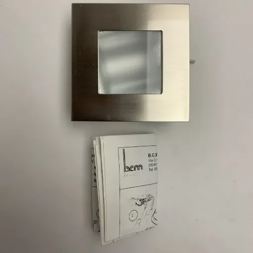 BCM - Square Stainless Steel Downlight Chrome - 3259/00.A product image
